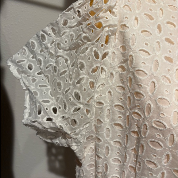 Chic White Lace Midi Dress NWOT! - Picture 3 of 7